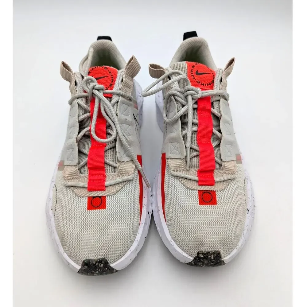 Nike Crater Impact Running Shoes Women's Light Bone/Bright Crimson Sz US9.5 EU41 - Picture 12 of 14